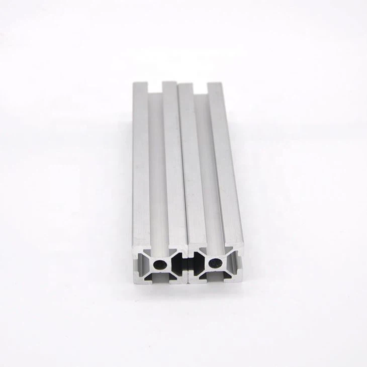 Extrusion Aluminum Grooved Tube Channel Track For T Slot Rail Line Profiles