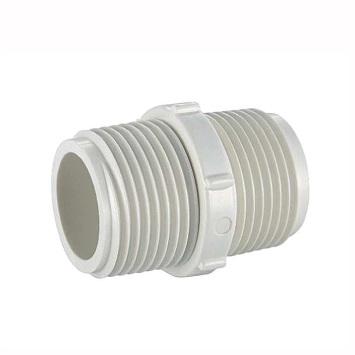 Plumbing Materials PVC Male Thread Plug Pipe Fittings Coupling Adapter